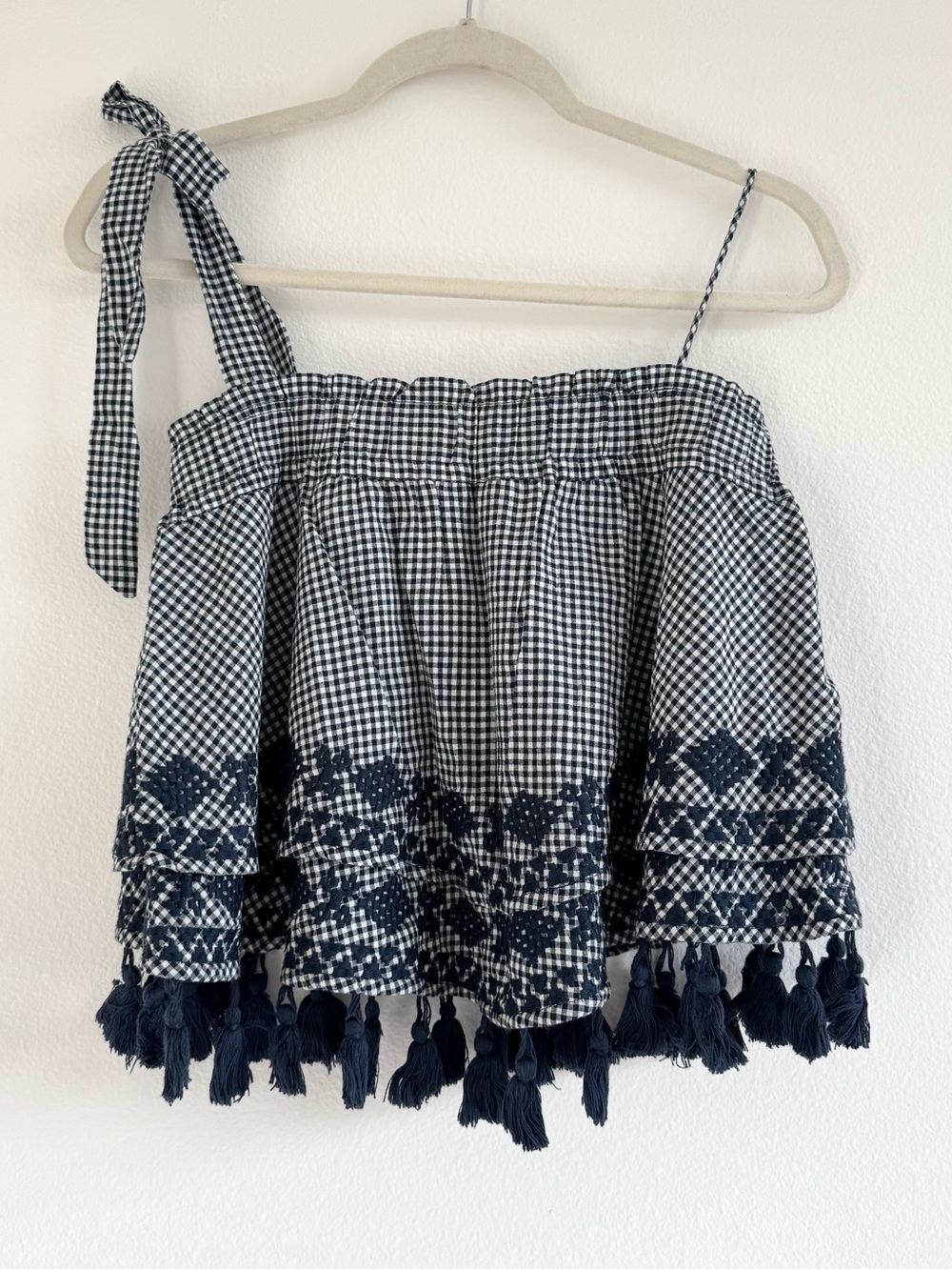 Free People Embroidered Tube Top NWT